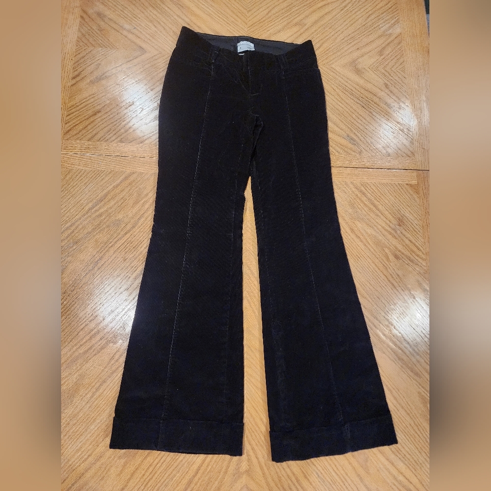 Banana Republic Black Corduroy pants, Size 2